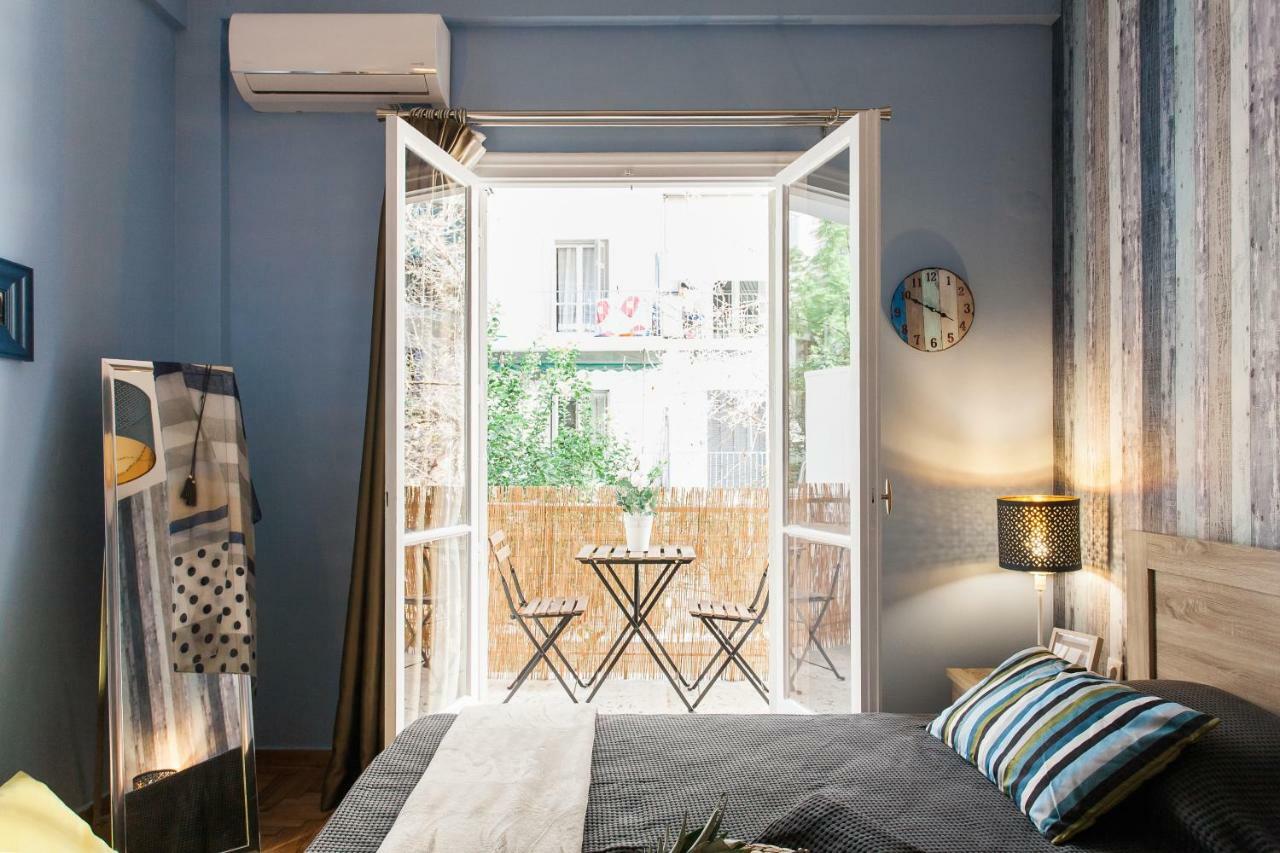 Safe Quiet Rooms In Apartment Close To Metro Station And Walk Acropolis Athen Exterior foto